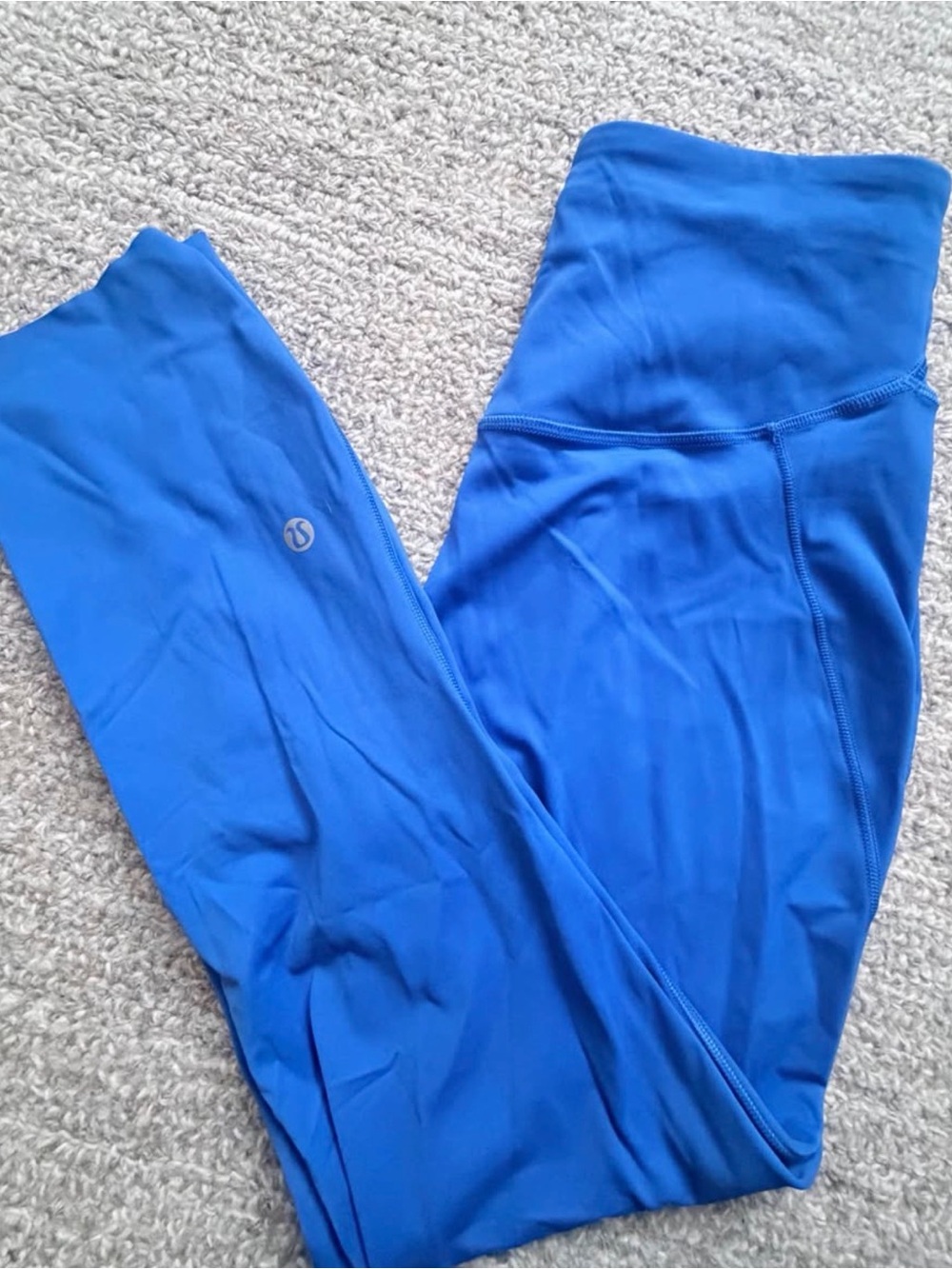 lululemon athletica Electric Blue High-Waist Leggings